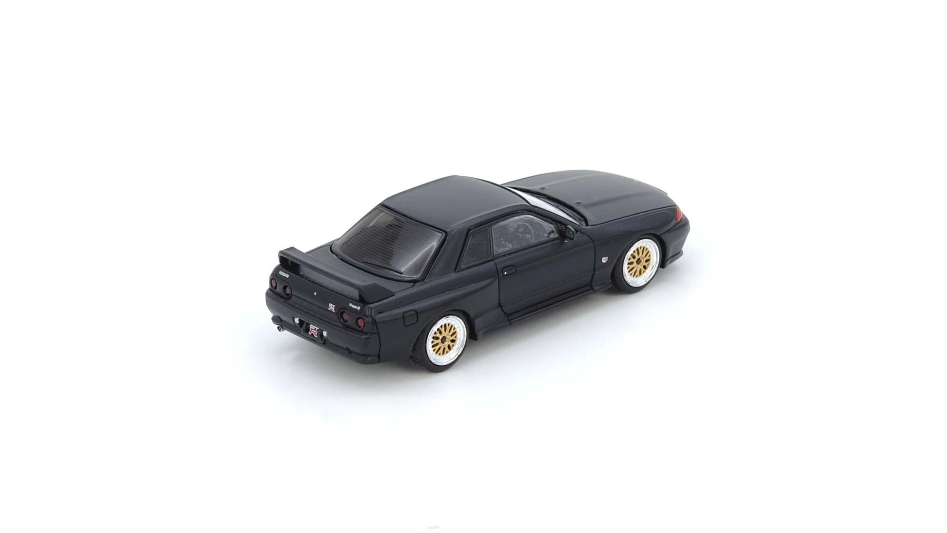 希少 INNO64 日産 スカイライン GT-R R32 ブラック イノモデル NISSAN SKYLINE GT-R (R32) Matt Black The Diecast Company Special