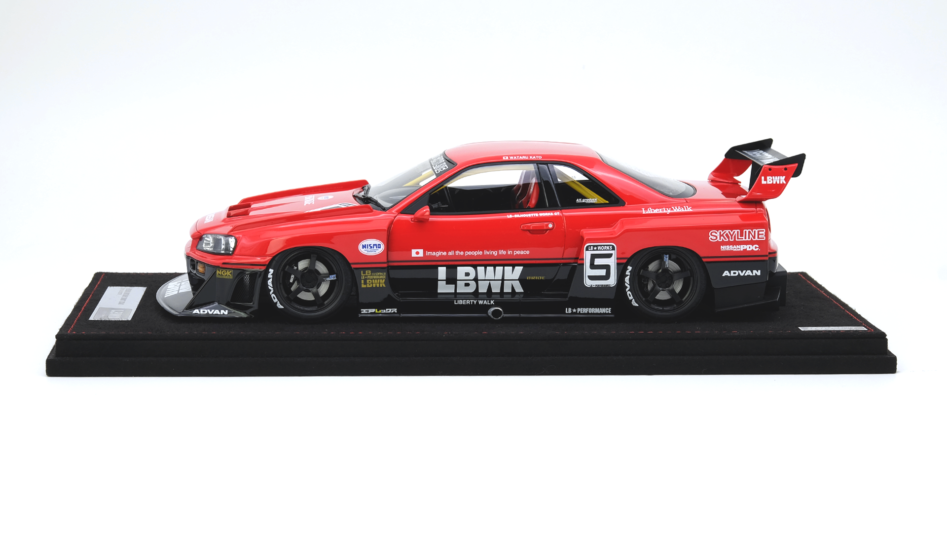 ミニカー INNO Models LB-ER34 SKYLINE LBWK R34 SKYLINE 