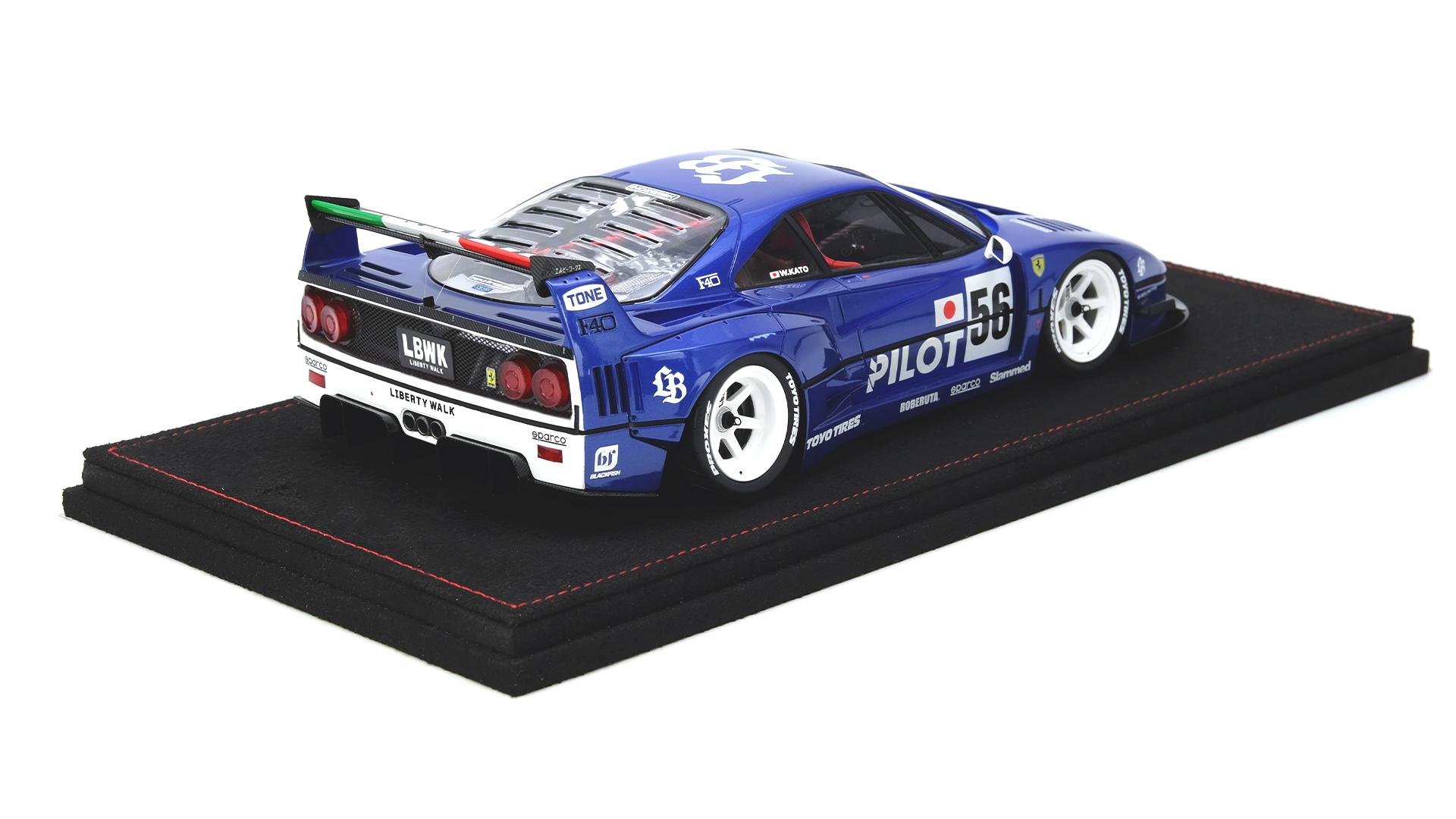 LBWK F40 Tokyo Auto Salon 2024 - Inno Models