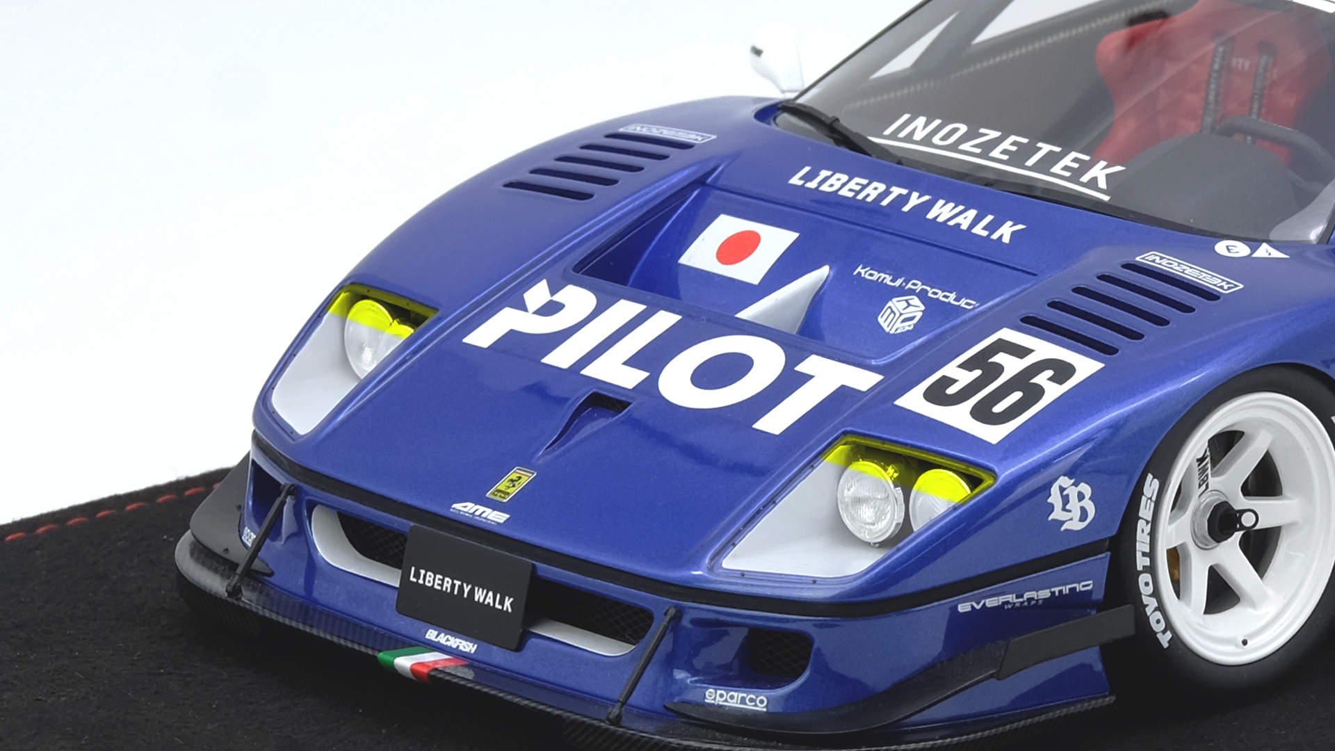 LBWK F40 Tokyo Auto Salon 2024 - Inno Models