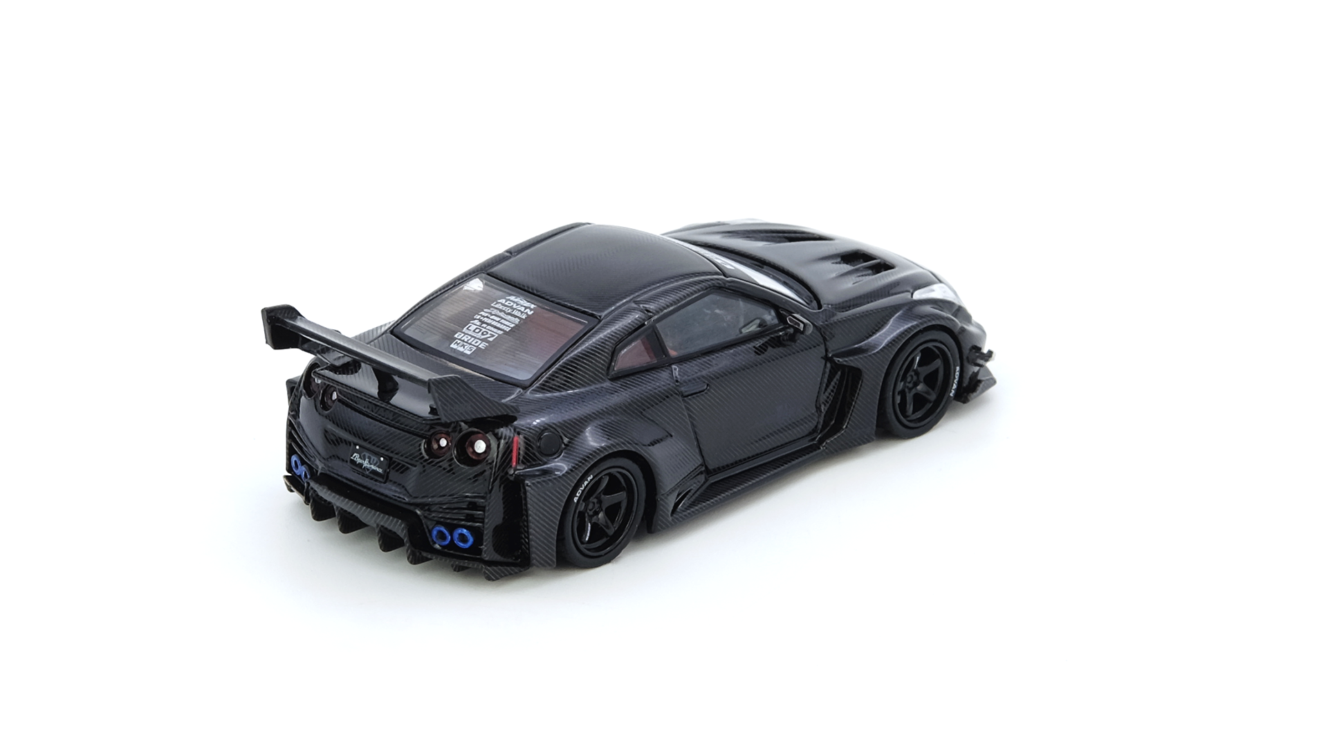 NISSAN GT-R (R35) LBWK SUPER SILHOUETTE 35GT-RR Full Carbon - Inno Models