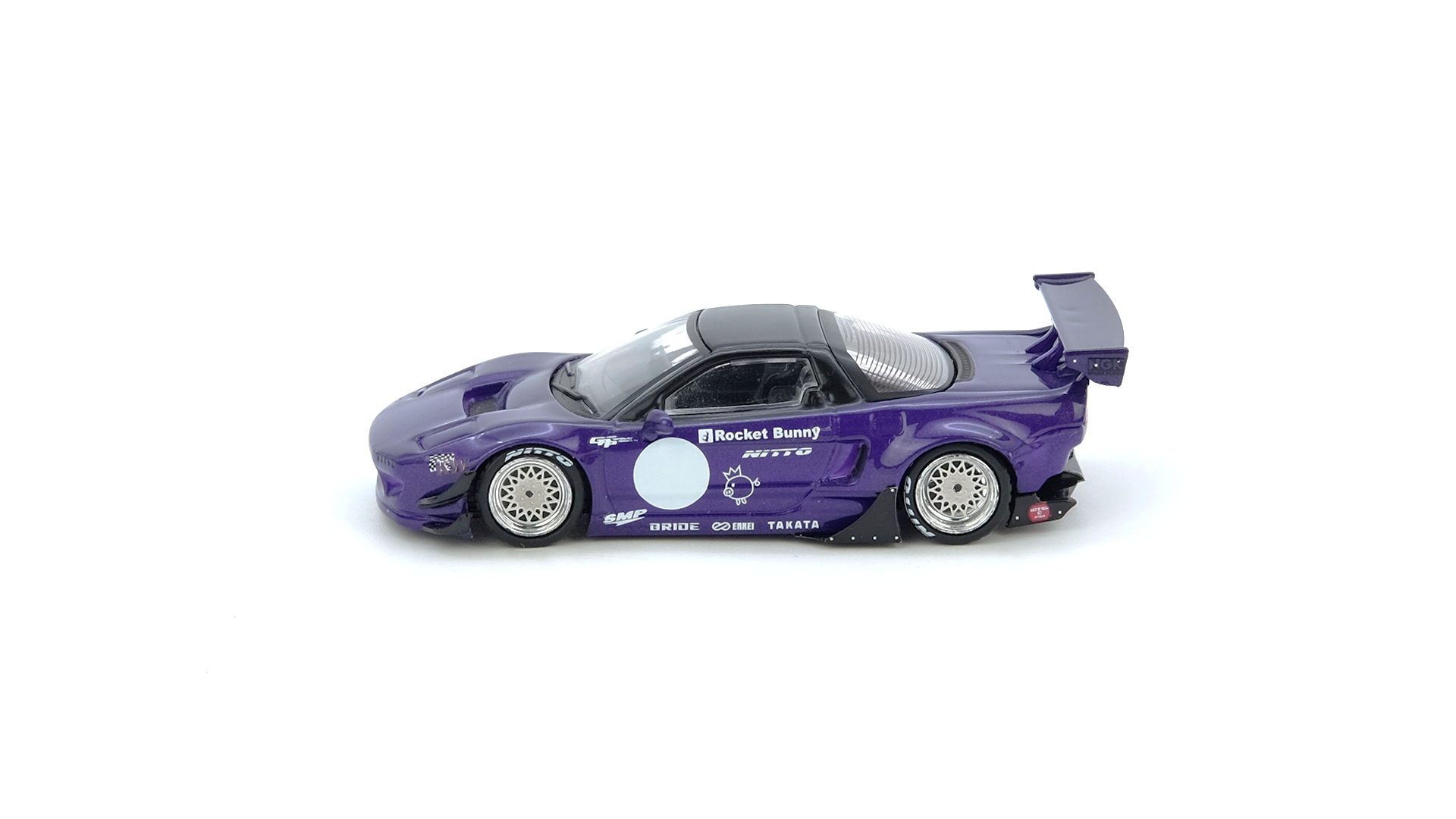 NSX (NA) ROCKET BUNNY V2 AERO Metallic Purple - Inno Models