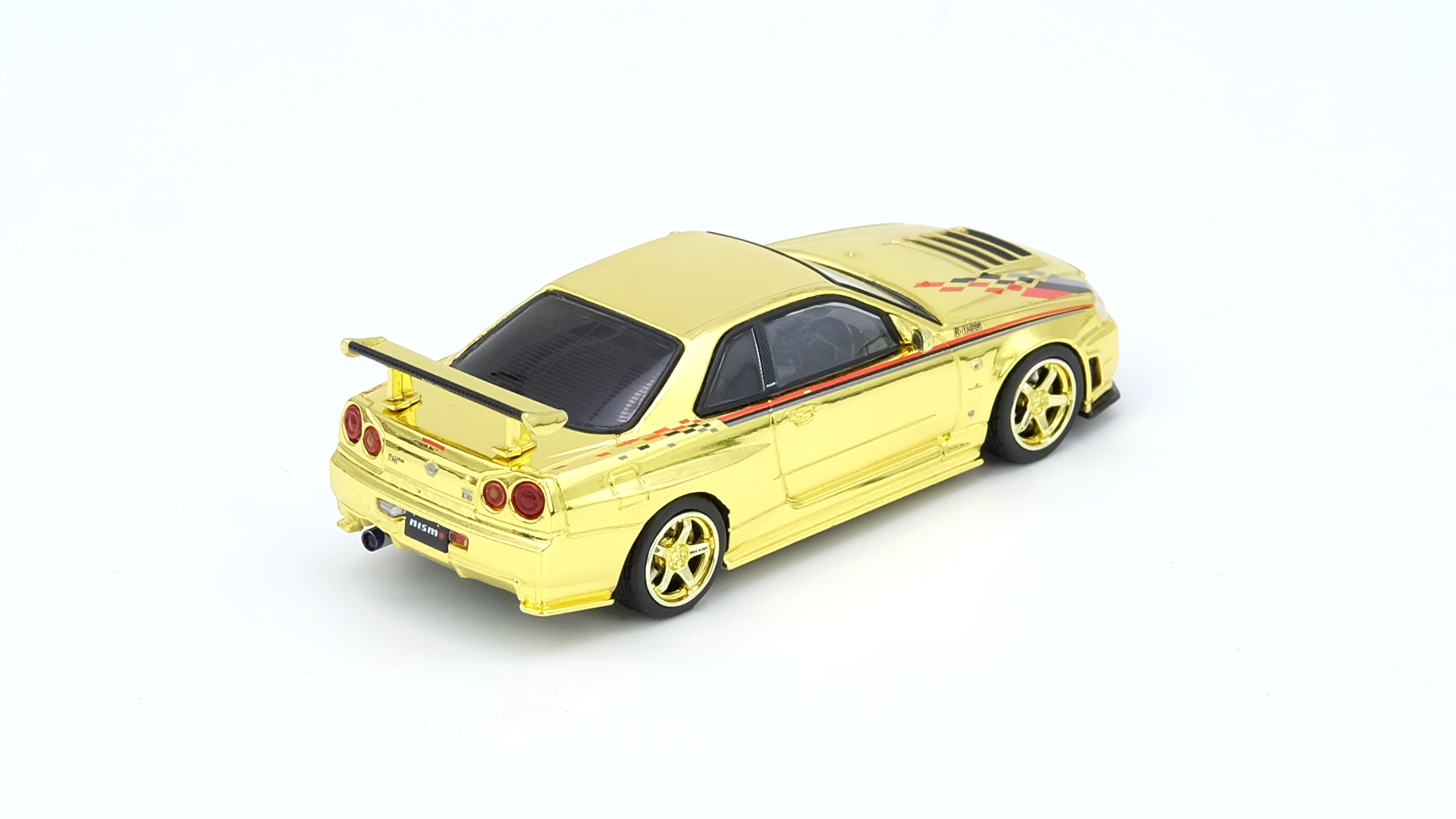 SKYLINE GT-R (R34) NISMO R-Tune Gold Chrome - Hobby Expo China