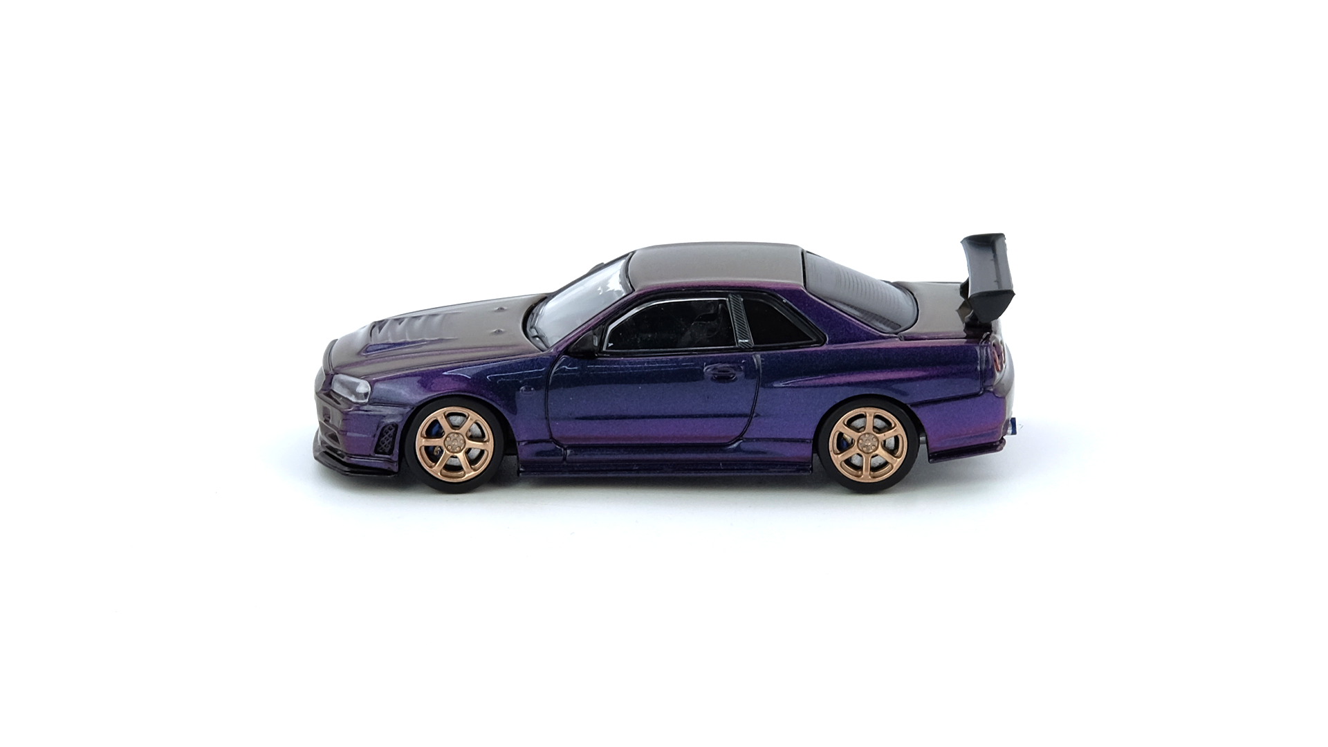 NISSAN SKYLINE GT-R (R34) Midnight Purple II - Inno Models