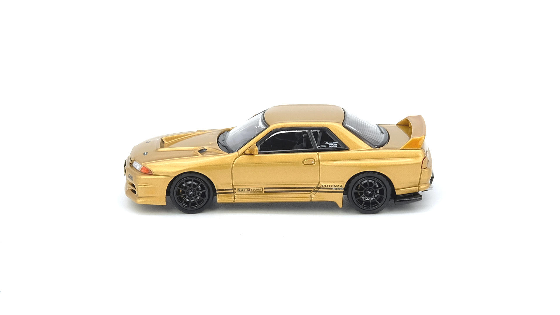 INNO64 スカイラインGT-R トップシークレットVR32 サテンゴールド MINI GT 431 Top Secret Nissan Skyline GT-R VR32 Top Secret