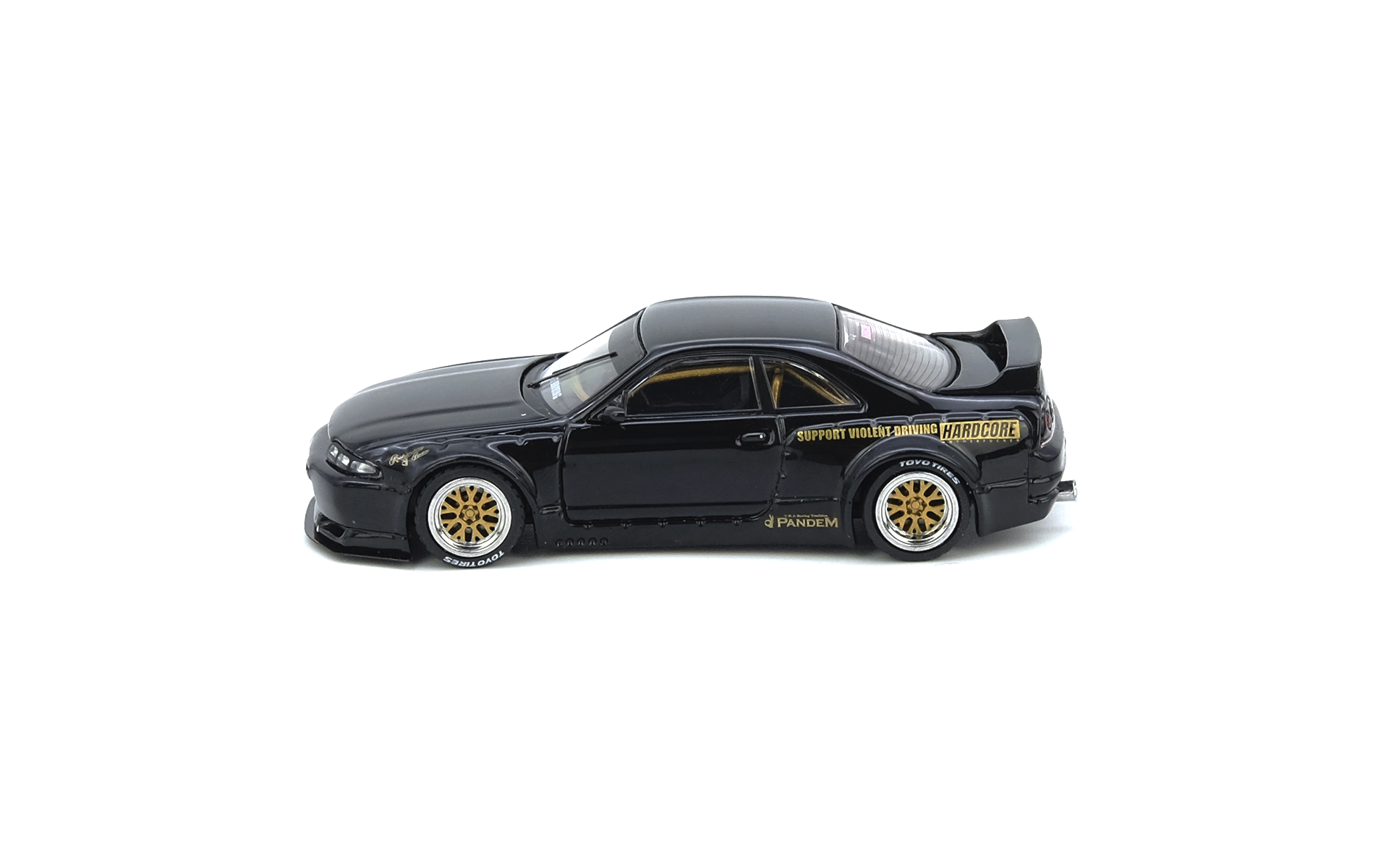 Maquette Allumage 1/18 Pandem GT-R (BCNR33) Jaune - IG3033 - Ignition Model - Neuf