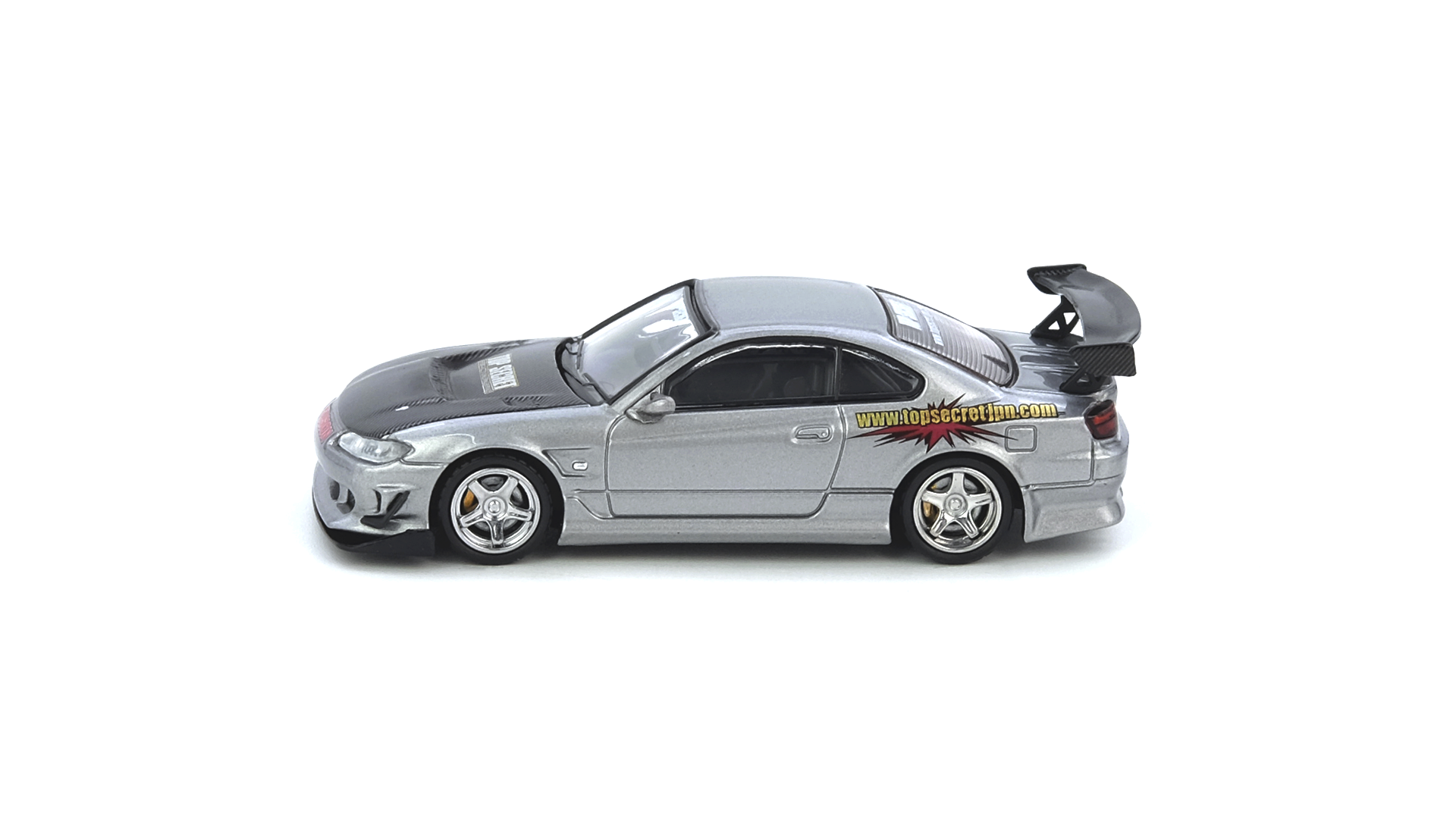 Top Secret Silvia (S15) Silver - Inno Models