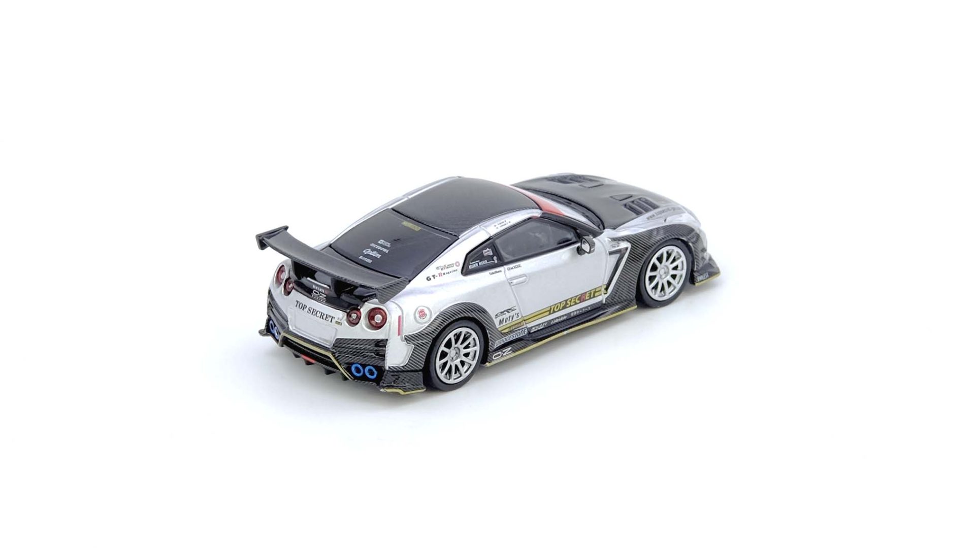 TOP SECRET GT-R R35 Silver Tokyo Auto Salon Hong Kong 2025 Event