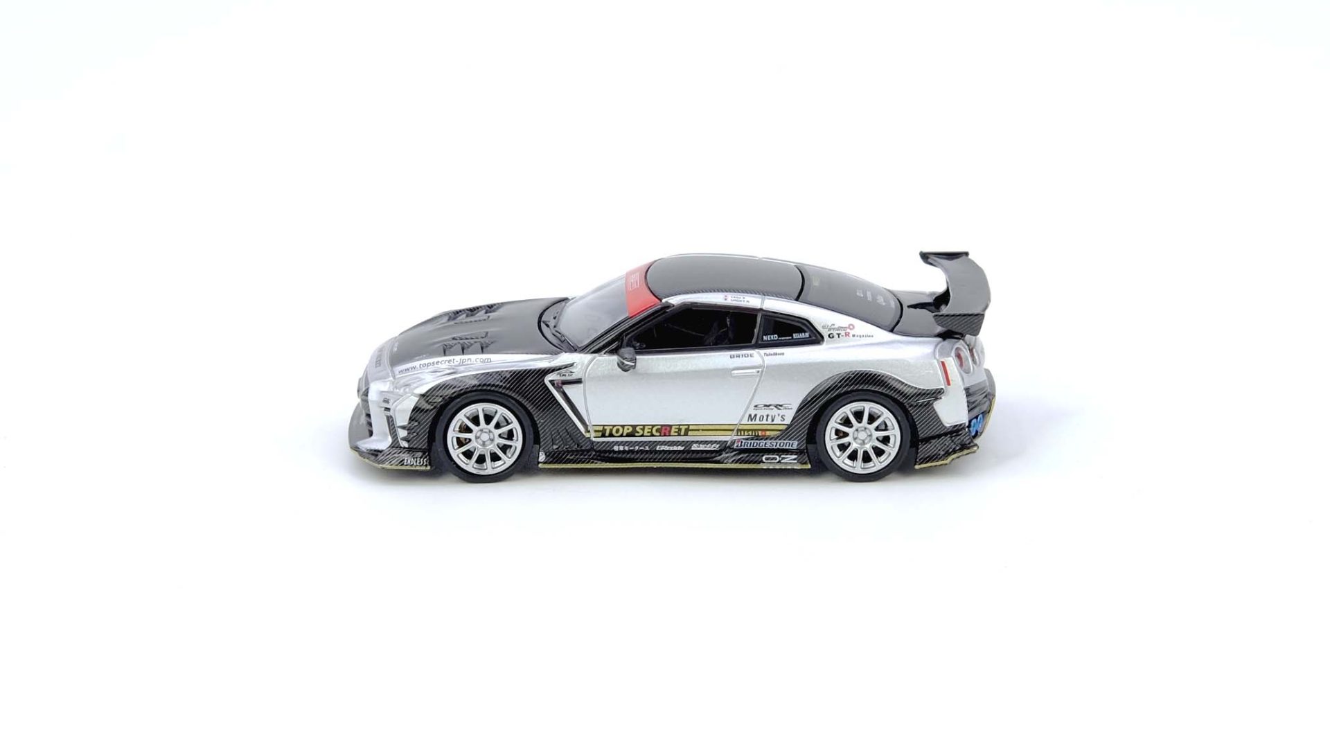 TOP SECRET GT-R R35 Silver Tokyo Auto Salon Hong Kong 2025 Event
