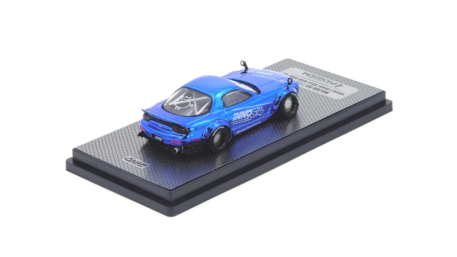 Mazda RX-7 (FD3S) Pandem Rocket Bunny Chrome Blue Tokyo Auto Salon