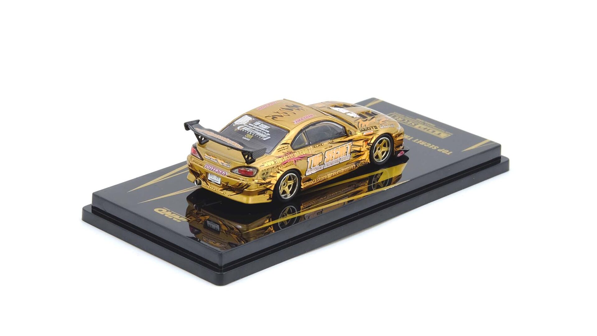 TopSecret Thailand x トップシークレット　シルビア　S15 Top Secret Thailand Silvia S15 D1GP Gold - Inno Models