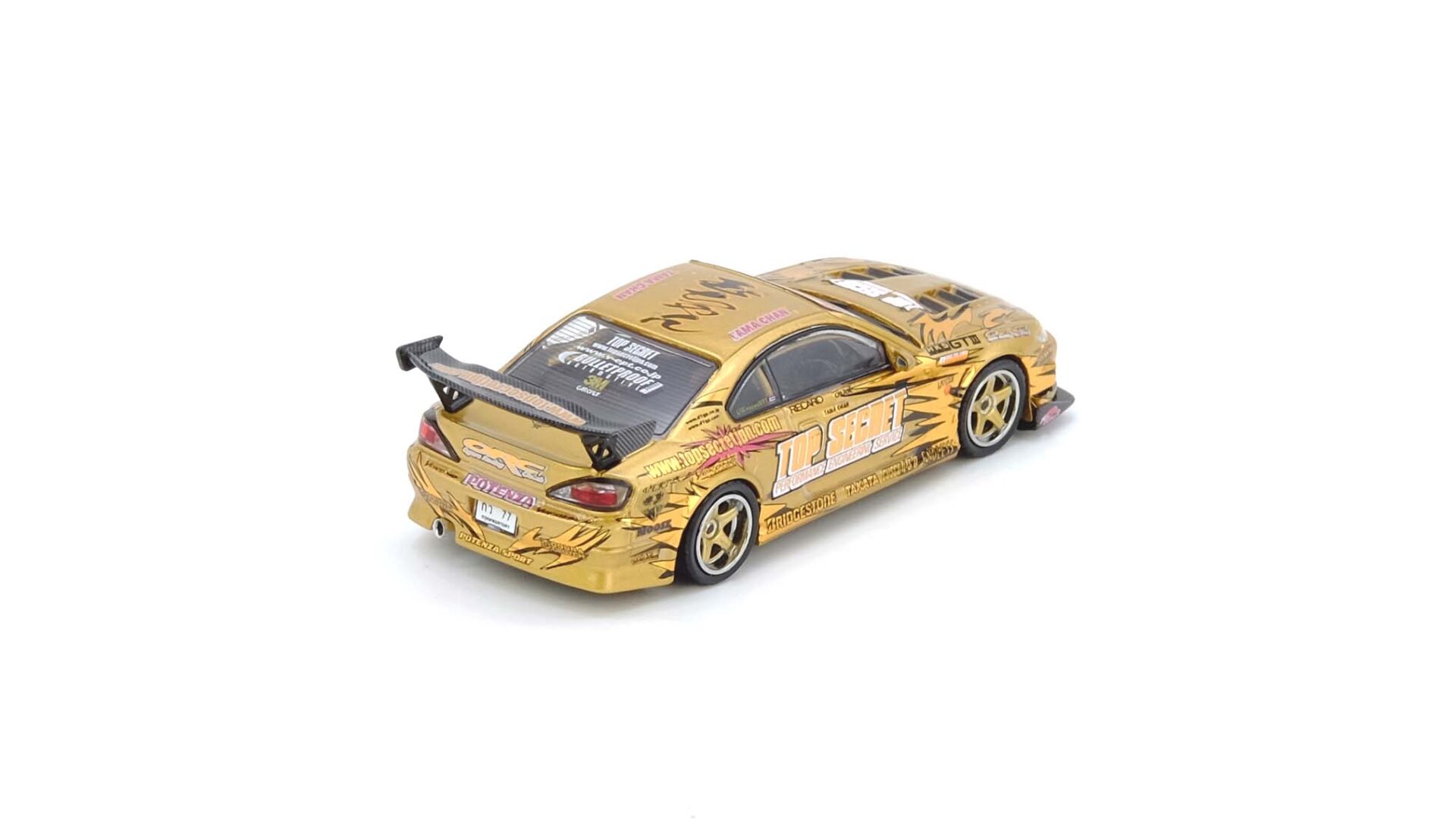 オートサロン 2026 INNO トップシークレット THAILAND シルビア Top Secret Thailand Silvia S15 D1GP Gold - Inno Models