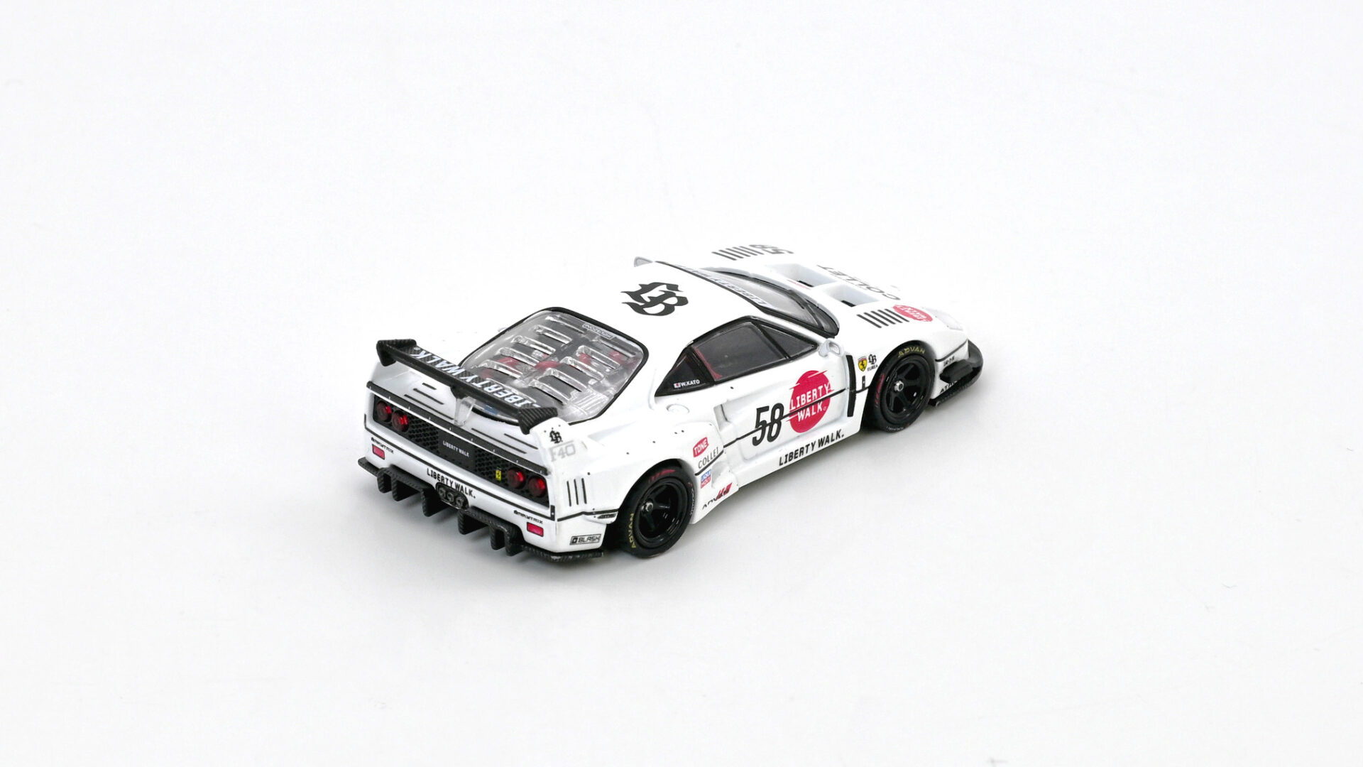 LBWK F40 Collect White (Chase ver Red) - Inno Models