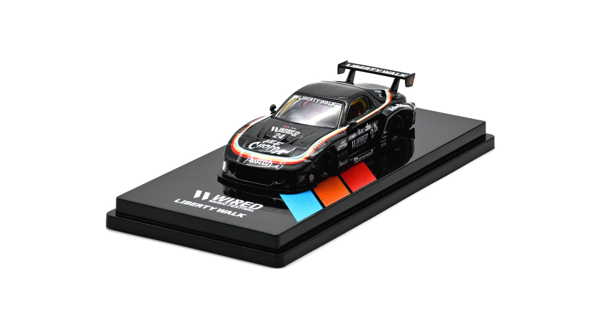 INNO64リバティウォークWIRED MUSIC FESTIVAL 限定 Mazda RX-7 FC3S Liberty Walk 
